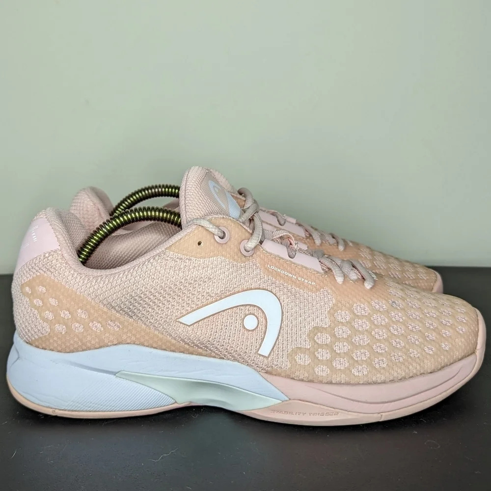 Head Revolt Pro 3.0 Performance Tennis‎ Shoe Light Pink Size 9